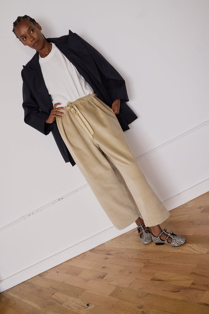 SCOOTER PANT | SAND CORDUROY – CARON CALLAHAN