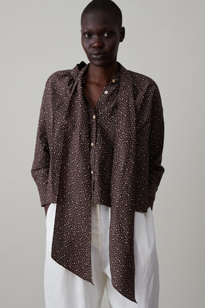 DAISY SHIRT | CHOCOLATE DOT