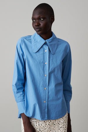 COOPER SHIRT | ASHLEIGH BLUE POPLIN