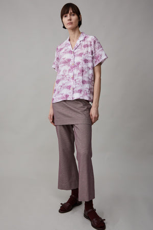 LAYLA PANT | JACQUARD WINE