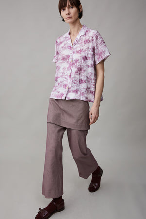 LAYLA PANT | JACQUARD WINE