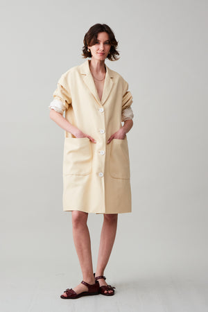 ARDEN JACKET | BUTTER COTTON LINEN