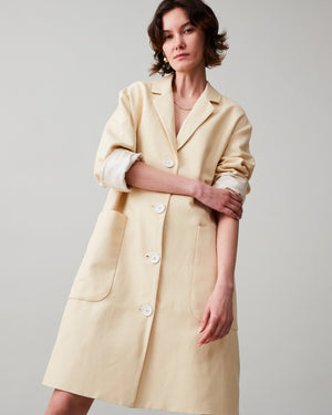 ARDEN JACKET | BUTTER COTTON LINEN