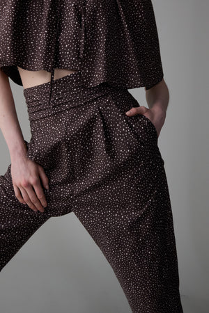 YOSSI PANT | CHOCOLATE DOT