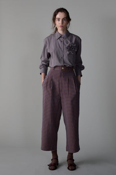 ADLER PANT | ROSE PLAID