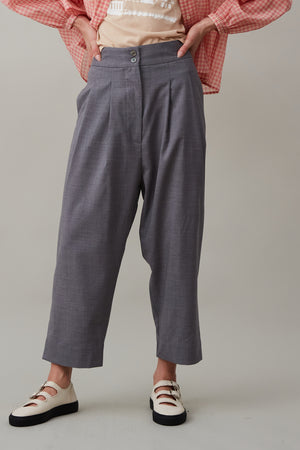 JOSEPH PANT | CHARCOAL WOOL