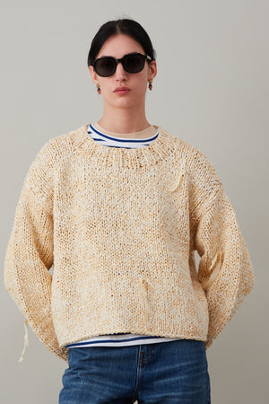 LEWISTON SWEATER | IVORY RIBBON