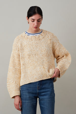 LEWISTON SWEATER | IVORY RIBBON