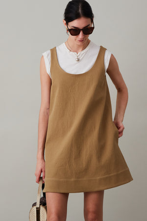 JEANINE DRESS | TOAST SLUB COTTON