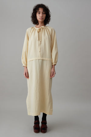 MELINA DRESS | BUTTER CRINKLE DRAPE