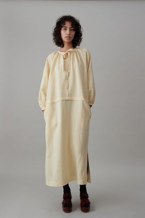 MELINA DRESS | BUTTER CRINKLE DRAPE