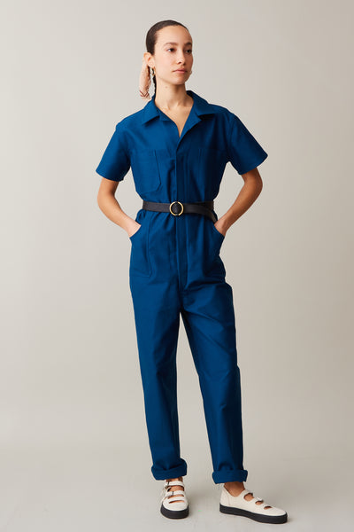 Crawford Jumpsuit Tobacco Twill CARON CALLAHAN