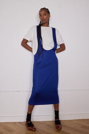 FINNEAS DRESS | ROYAL SATIN JERSEY
