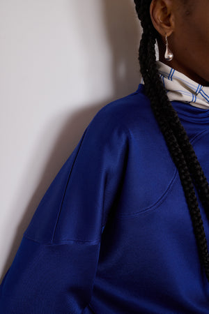 MILO TEE | ROYAL SATIN JERSEY