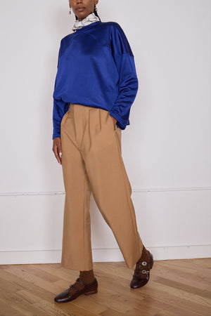 WILLIAM PANT | CAMEL TROPICAL WOOL