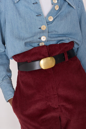 ADRIAN BELT | BLACK LEATHER