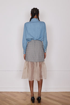 MANI SKIRT | GLEN PLAID