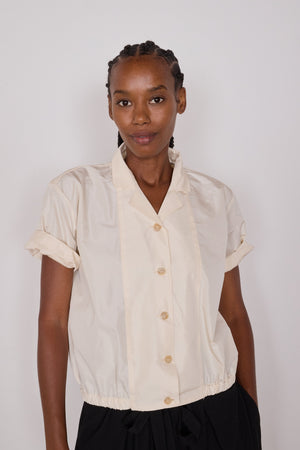JAMES SHIRT | CREAM SILK