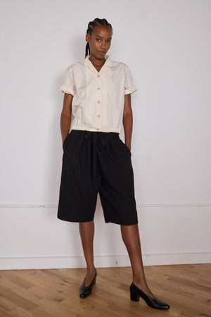 JAMES SHIRT | CREAM SILK