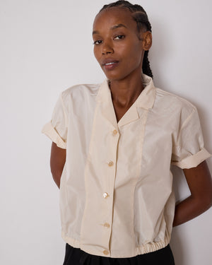 JAMES SHIRT | CREAM SILK