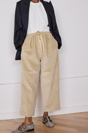 SCOOTER PANT | SAND CORDUROY