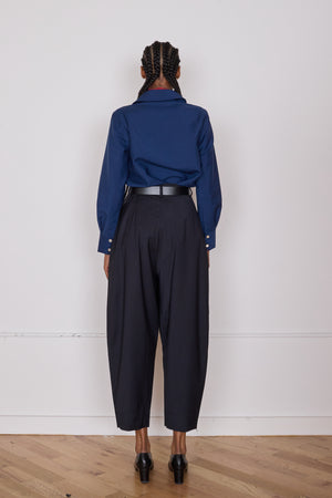 COOPER SHIRT | MARINE TROPICAL WOOL