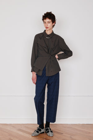 DEAN PANT | NAVY & BLACK WINDOWPANE