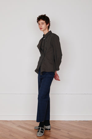 DEAN PANT | NAVY & BLACK WINDOWPANE