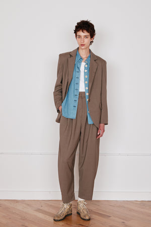 BRANDON PANT | MUSHROOM WOOL