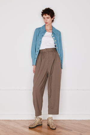 BRANDON PANT | MUSHROOM WOOL