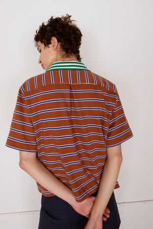 JEANIE SHIRT | STRIPE JERSEY COMBO