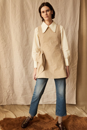 GEORGIA TUNIC | KHAKI TWILL