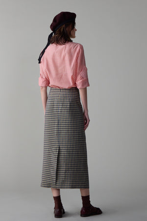 COOPER SHIRT | PINK HOP GINGHAM