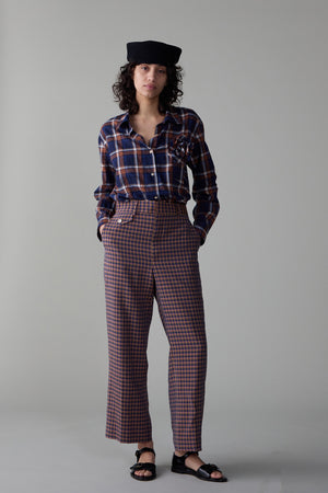 CARISI PANT | ROSE PLAID