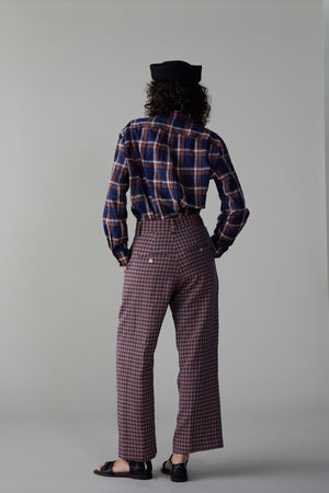 CARISI PANT | ROSE PLAID