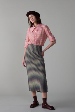 LILA SKIRT | MULTI PLAID