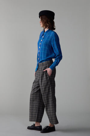 WILLIAM PANT | BLACK PENCIL PLAID