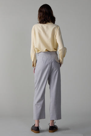 CALLUM PANT | PALE GREY SUMMER WOOL