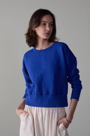 HOMER SWEATSHIRT | COBALT