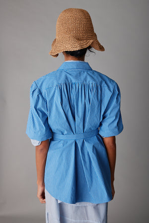 MOLLY SHIRT | BLUE STRIPE