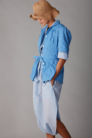 MOLLY SHIRT | BLUE STRIPE